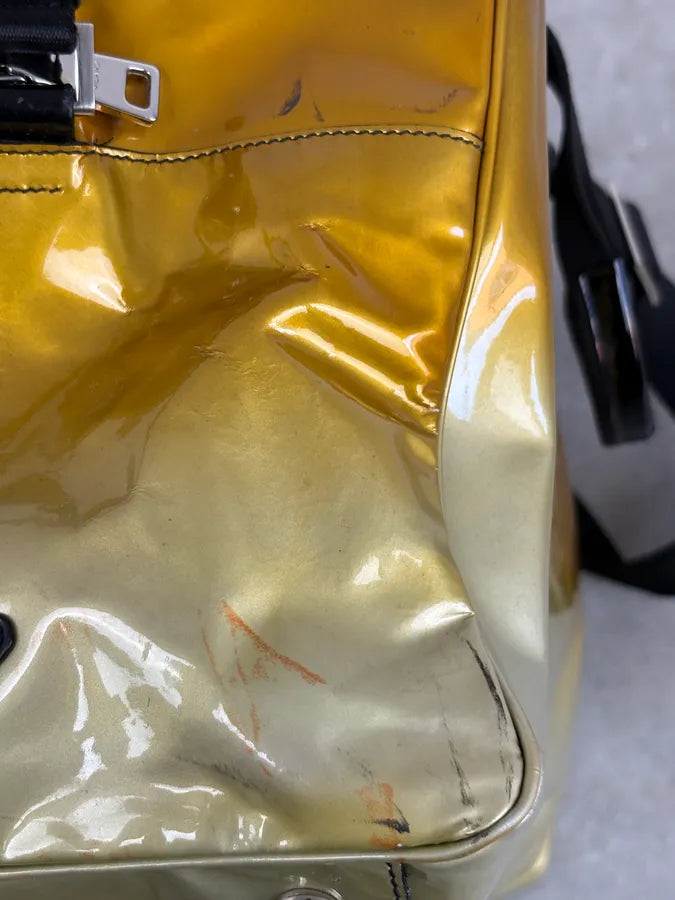 Prada Gold Leather Ombre Travel Bag MPhWCMs 13
