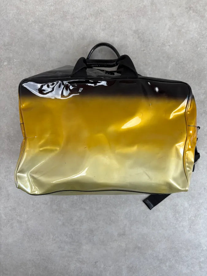 Prada Gold Leather Ombre Travel Bag MPhWCMs 5