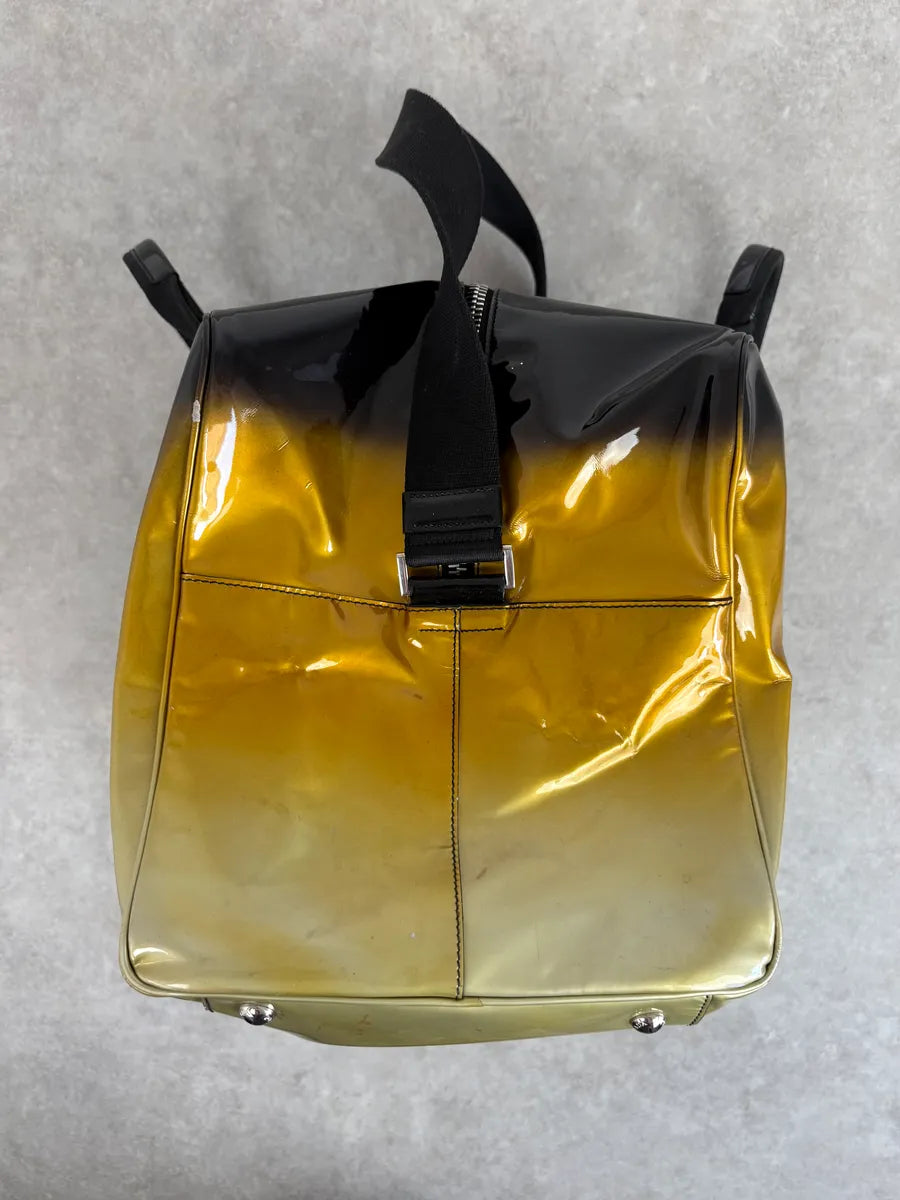 Prada Gold Leather Ombre Travel Bag MPhWCMs 6