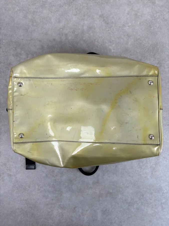 Prada Gold Leather Ombre Travel Bag MPhWCMs 7