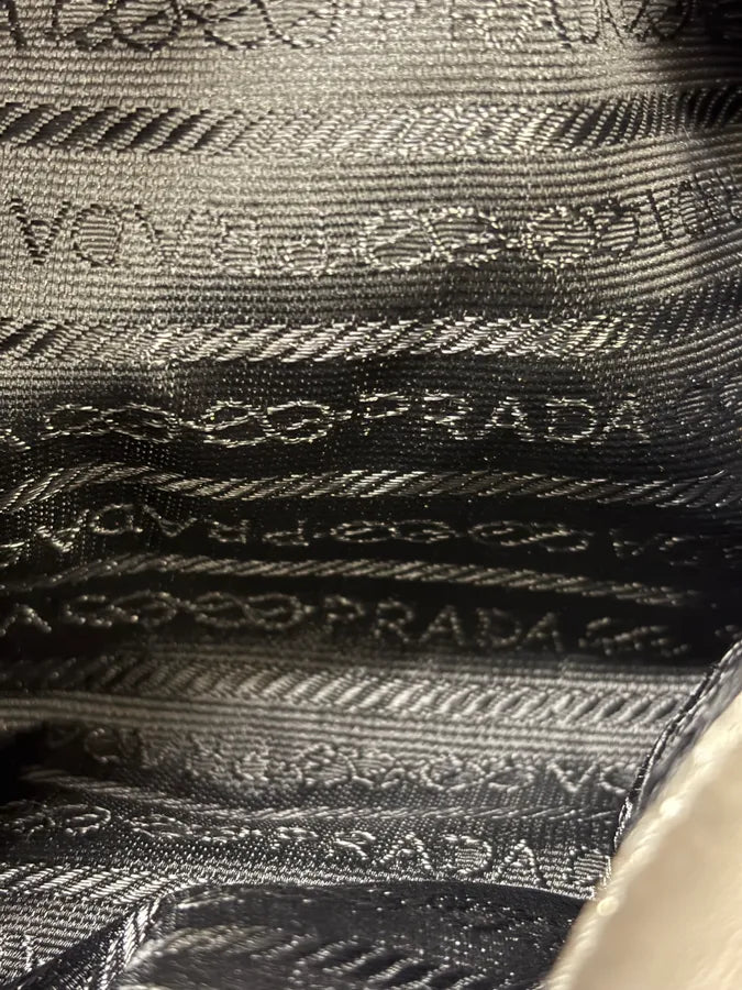 Prada Gold Leather Studded Shoulder Bag JvFWXht 7