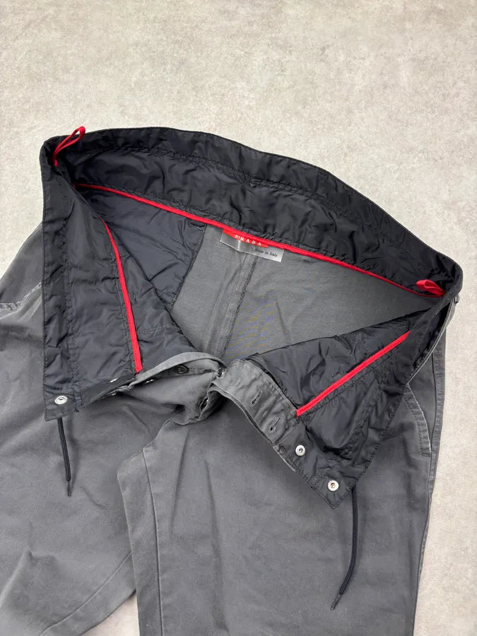 2000s Prada Grey Cozy Pants iaPotEN 7