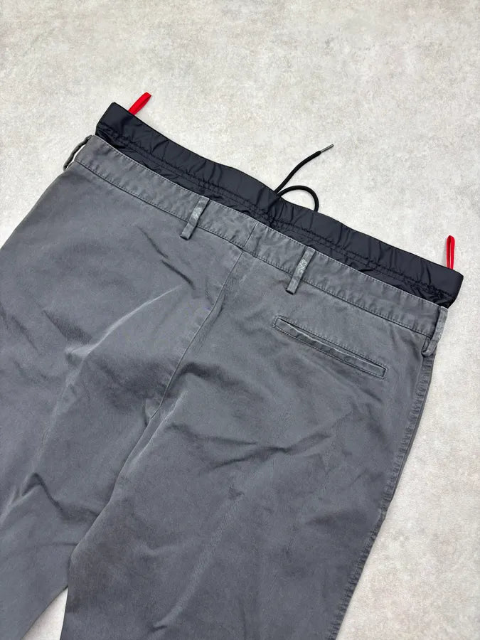 2000s Prada Grey Cozy Pants iaPotEN 6