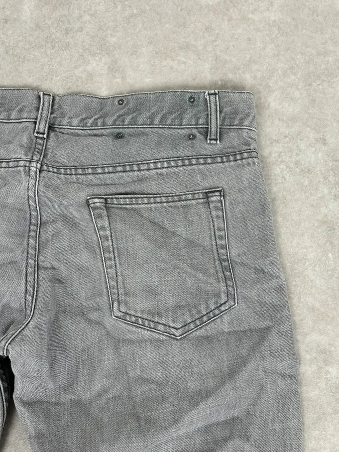 AW2010 Prada Grey Minimalist Slim Denim Jeans  cvjToWm 7