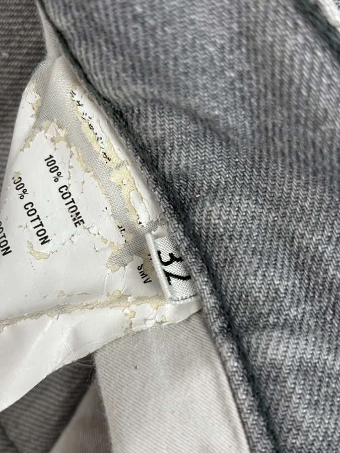 AW2010 Prada Grey Minimalist Slim Denim Jeans  cvjToWm 10