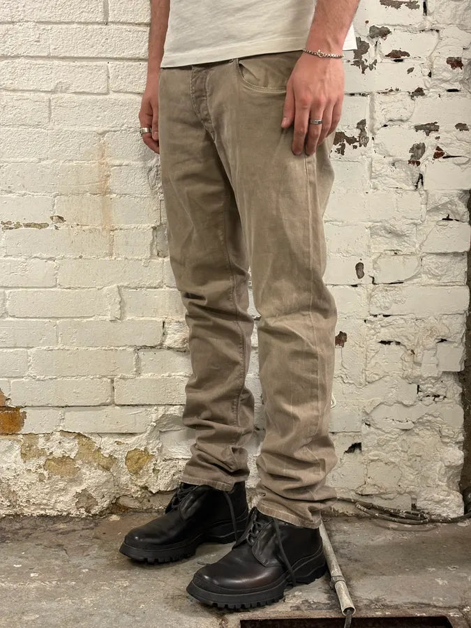 Prada Grey Denim Straight Leg Jeans XFYkMEx 2