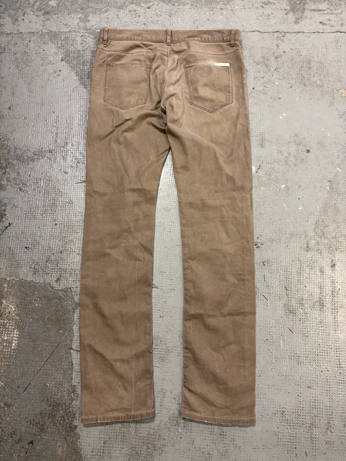 Prada Grey Denim Straight Leg Jeans XFYkMEx 5