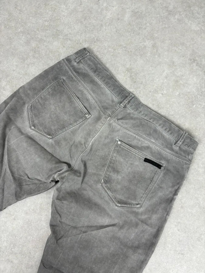 AW2008 Prada Grey Denim Jeans DIfcWDY 6