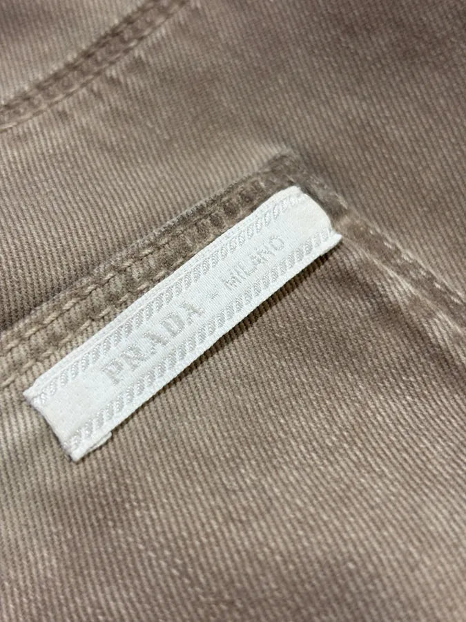 Prada Grey Denim Straight Leg Jeans XFYkMEx 8