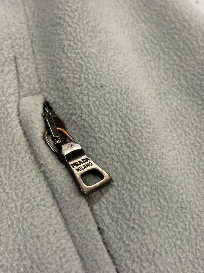 2000s Prada Grey Fleece Linea Rossa Vest paATkdB 6