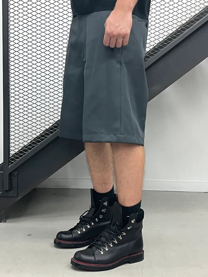 SS2018 Prada Grey Nylon Cargo Shorts SbPOOZd 3