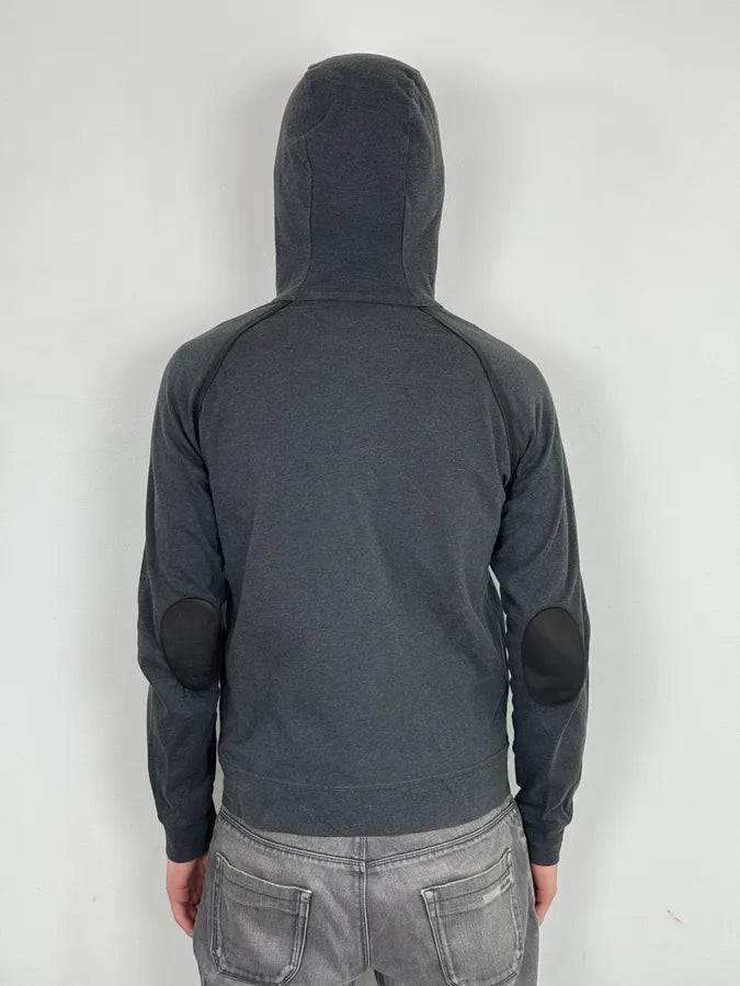 SS2006 Prada Grey Padded Zip-up Hoodie BEtxaxQ 3