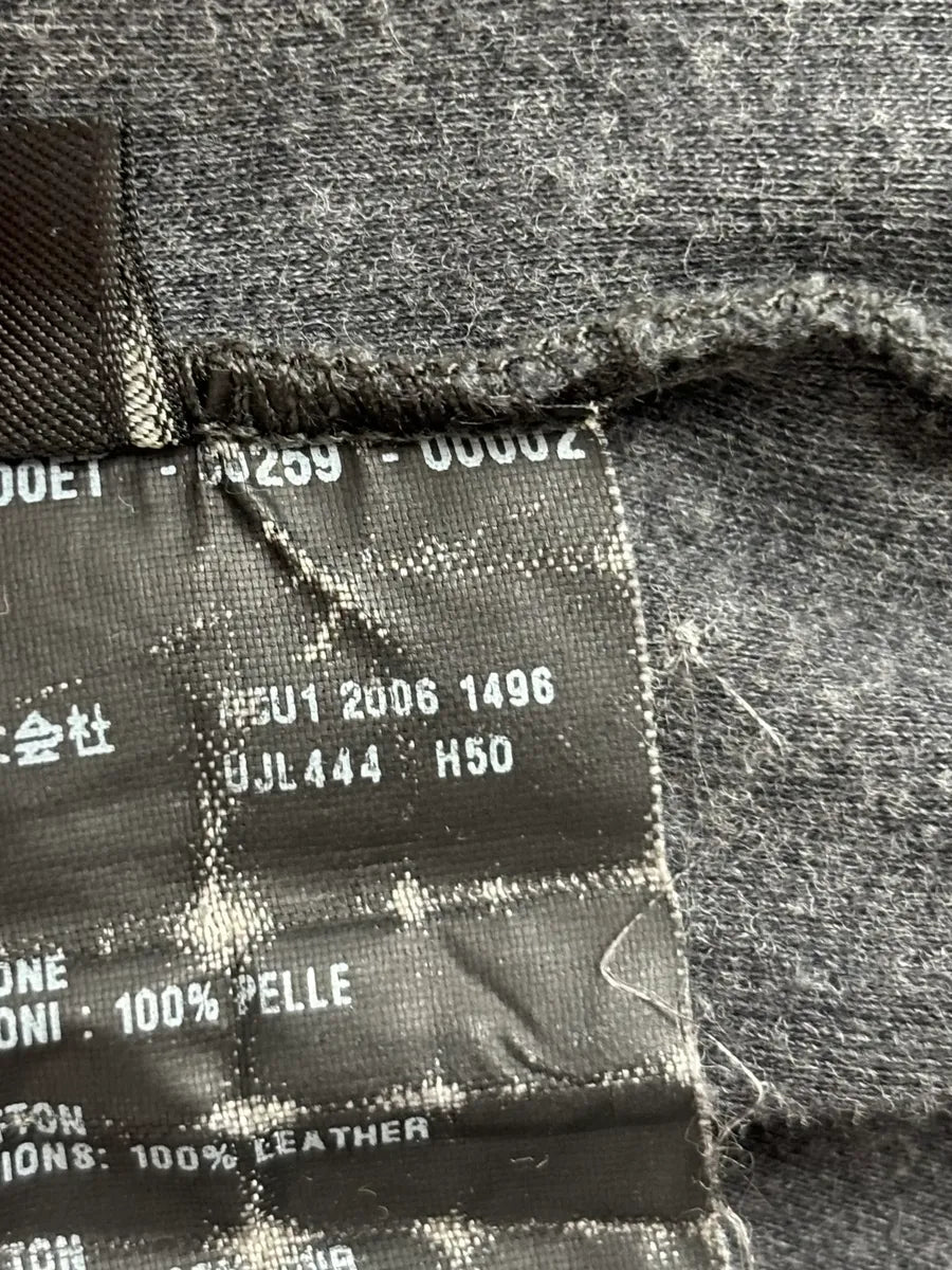 SS2006 Prada Grey Padded Zip-up Hoodie BEtxaxQ 11