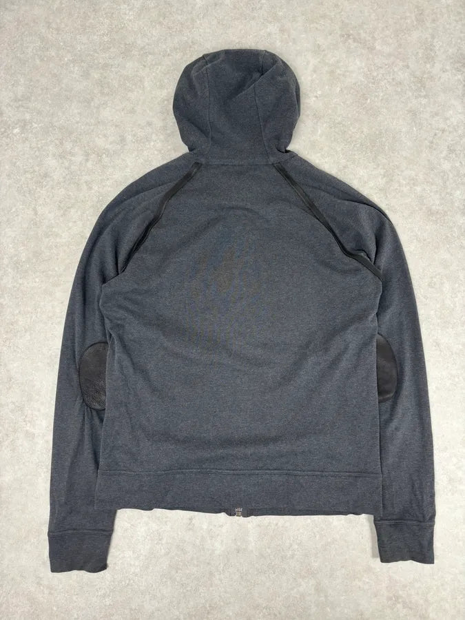 SS2006 Prada Grey Padded Zip-up Hoodie BEtxaxQ 5