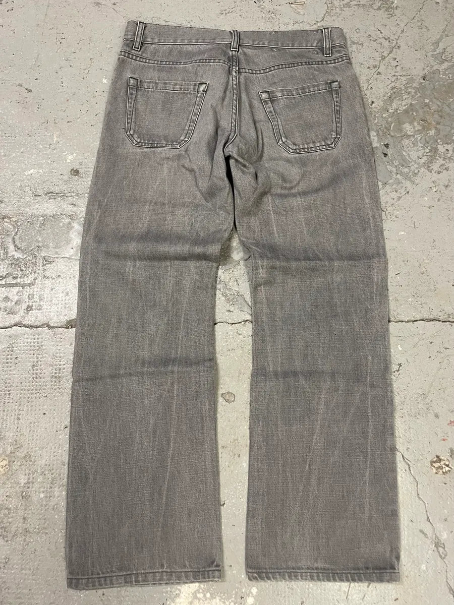 Prada Grey Washed Denim Jeans (S/M) HvqGMdM 6