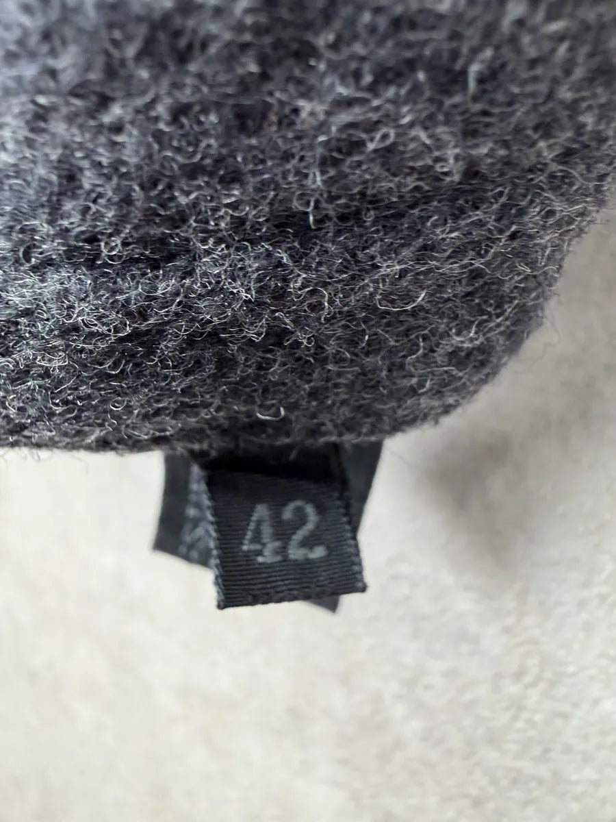 2000s Prada Grey Wool Linea Rossa Capri Pants xUmYOBT 9