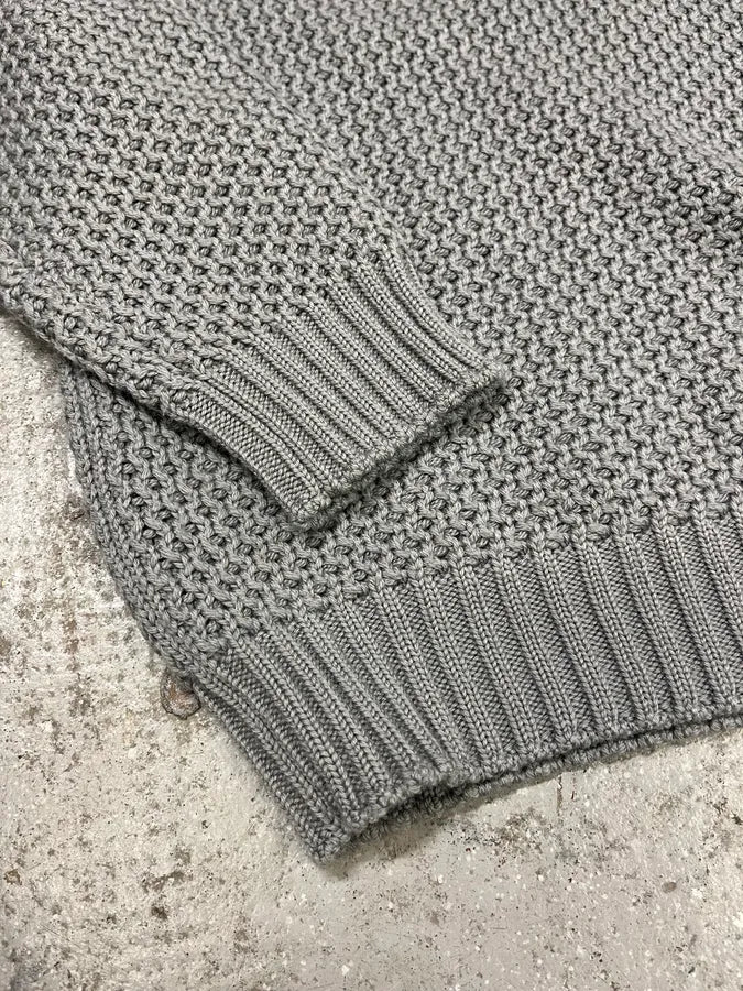 Prada Grey Wool Imperial Sweater (M/L) 4