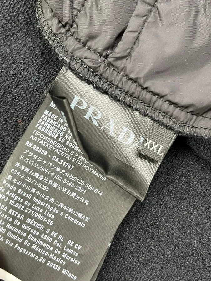 AW2017 Prada Linea Rossa Hooded Puffer Light Jacket WBLdKzt 11