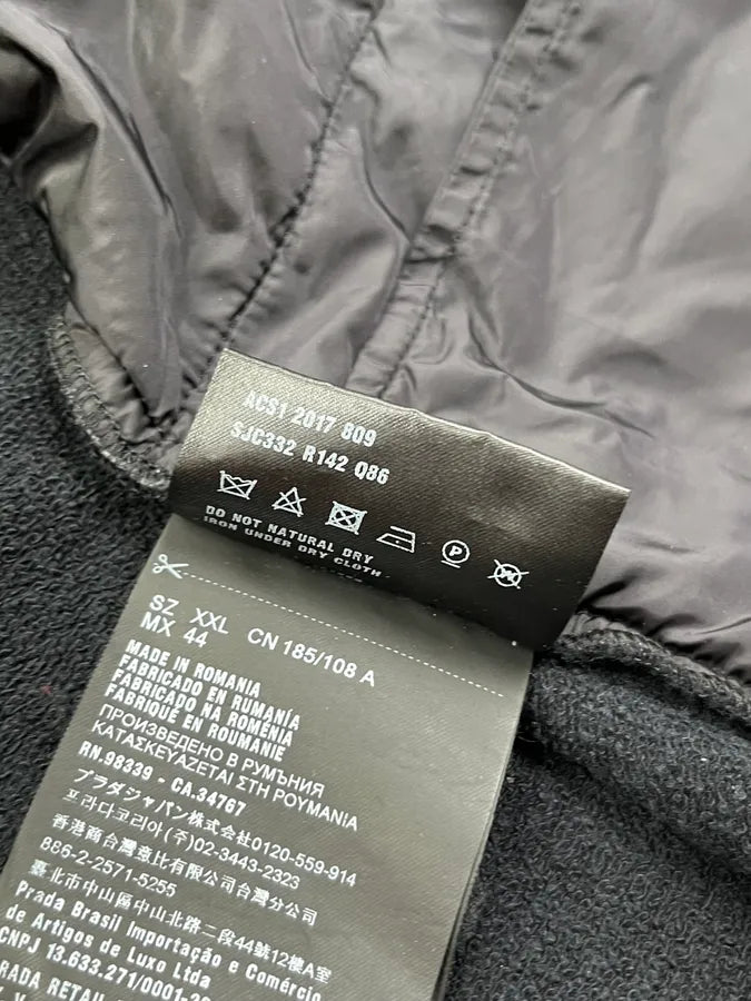 AW2017 Prada Linea Rossa Hooded Puffer Light Jacket WBLdKzt 10