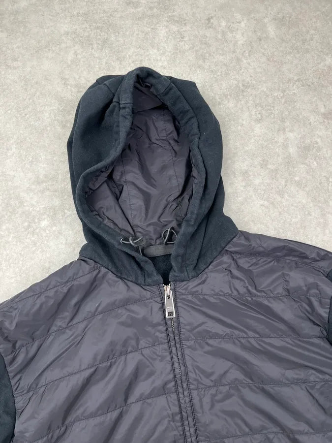 AW2017 Prada Linea Rossa Hooded Puffer Light Jacket WBLdKzt 4