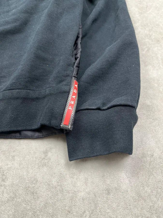 AW2017 Prada Linea Rossa Hooded Puffer Light Jacket WBLdKzt 8