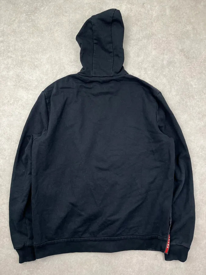 AW2017 Prada Linea Rossa Hooded Puffer Light Jacket WBLdKzt 3