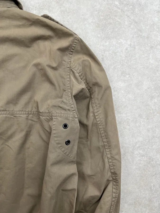 2000s Prada Khaki Multi-Pocket Light Jacket IQfhLLo 9