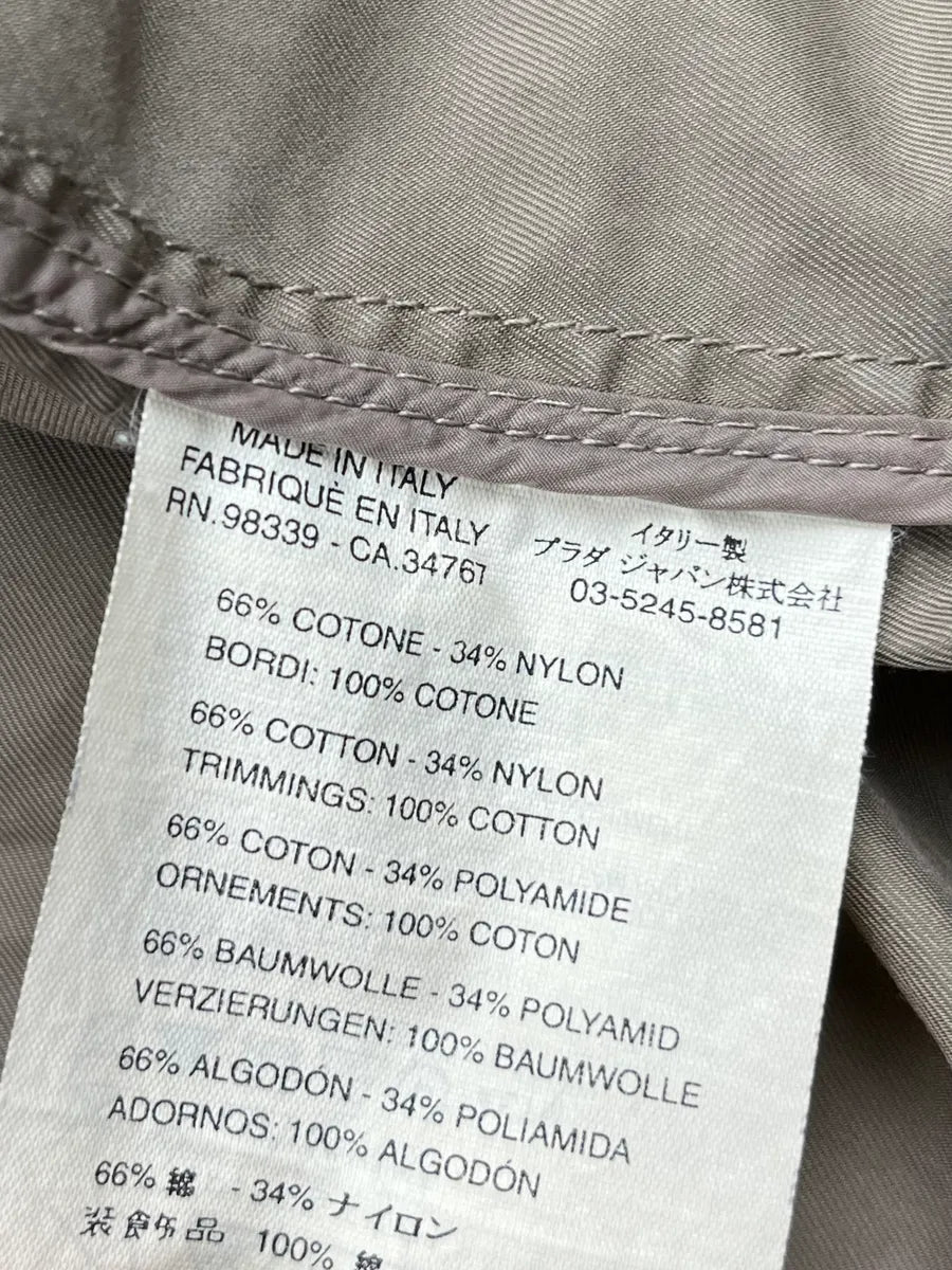 2000s Prada Khaki Multi-Pocket Light Jacket IQfhLLo 12
