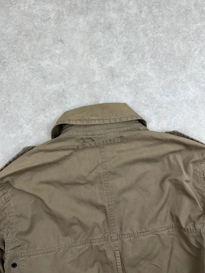 2000s Prada Khaki Multi-Pocket Light Jacket IQfhLLo 6