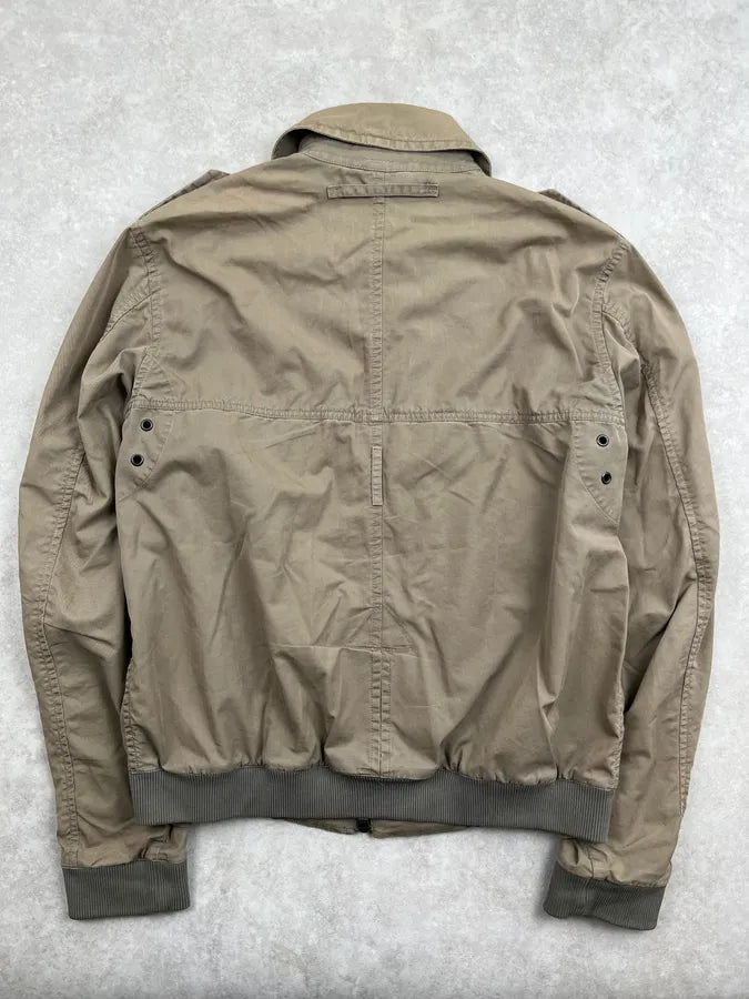 2000s Prada Khaki Multi-Pocket Light Jacket IQfhLLo 4
