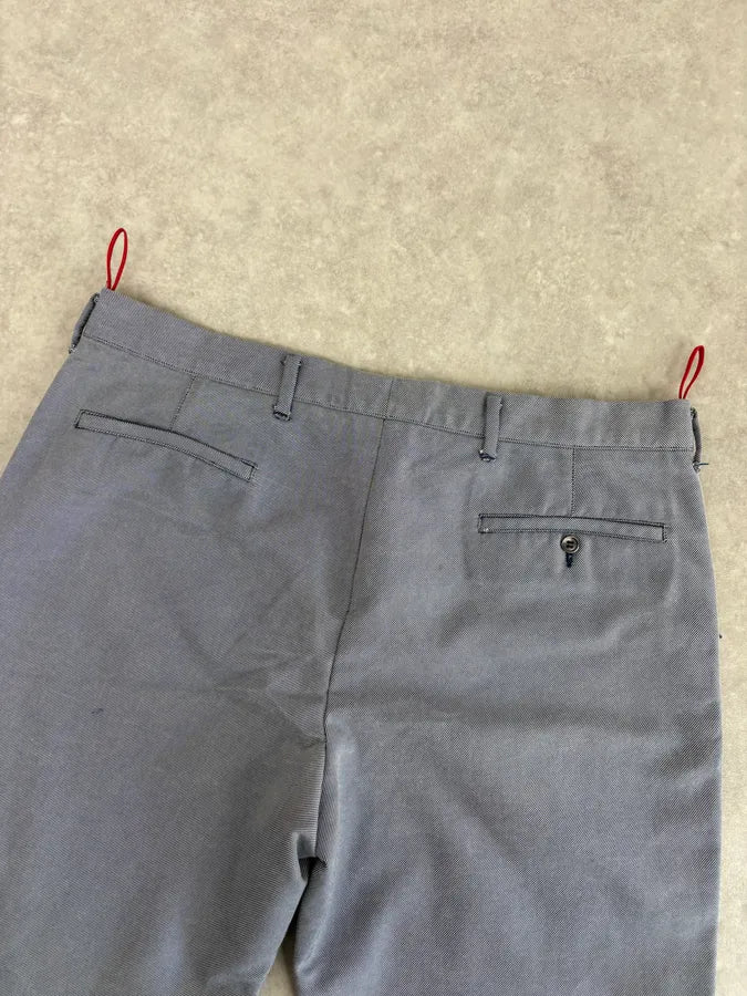 2000s Prada Light Blue Denim Zip-Leg Pants VNJfYAJ 6