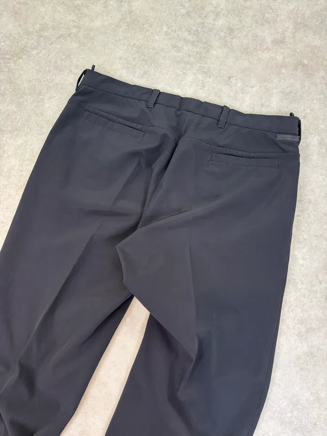SS2008 Prada Linea Rossa Black Technical Trousers  ivAXikZ 6