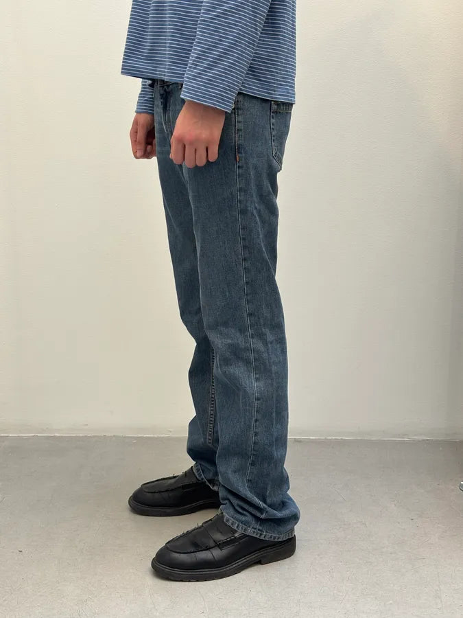 2000s Prada Blue Worker Denim Jeans  bgxUNrH 2