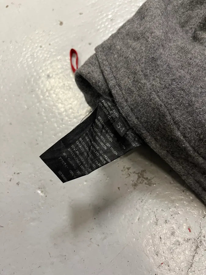 Prada Linea Rossa Camo Grey Wool Pants tZhfntY 10