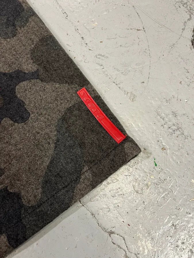 Prada Linea Rossa Camo Grey Wool Pants tZhfntY 7