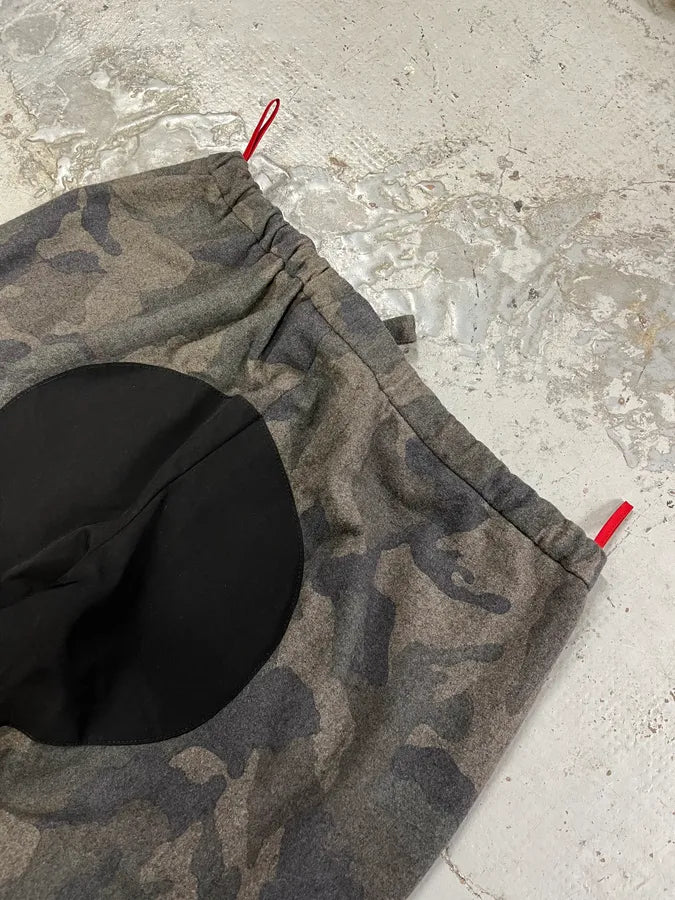 Prada Linea Rossa Camo Grey Wool Pants tZhfntY 8