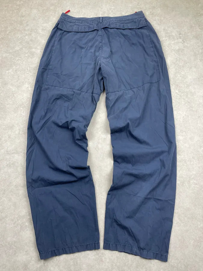 2000s Prada Linea Rossa Cargo Blue Pants snwcBdR 2