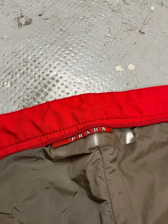 Prada Linea Rossa Gore-Tex Red Ski Pants JuWusKi 11