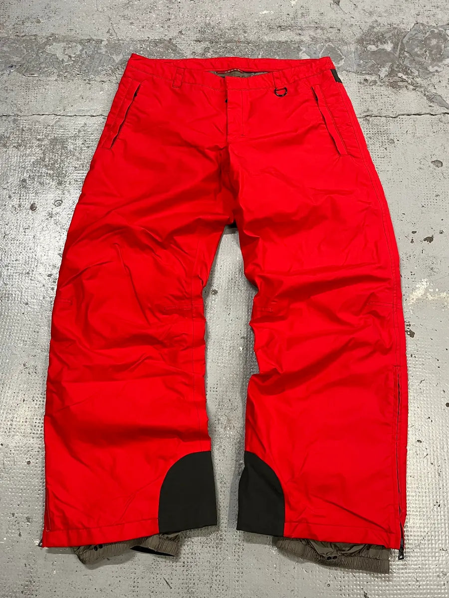 Prada Linea Rossa Gore-Tex Red Ski Pants JuWusKi 4