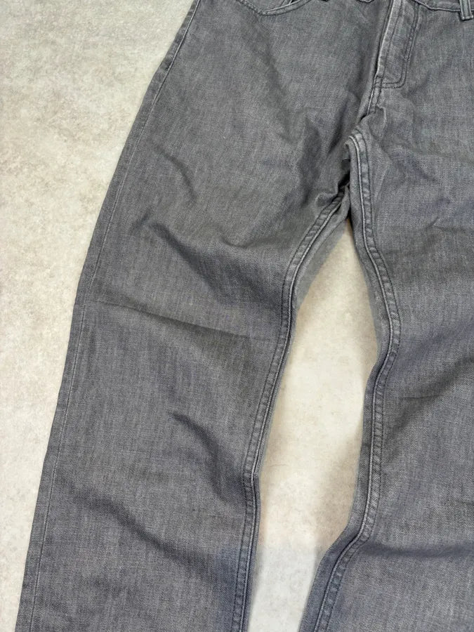 SS2007 Prada Cozy Grey Denim Jeans JfkSvBG 9