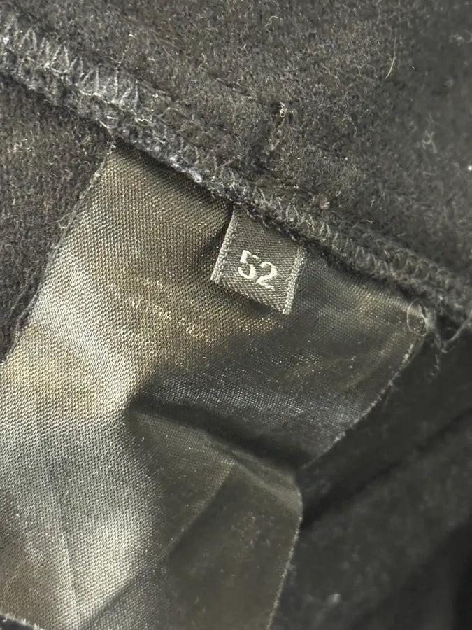 2000s Prada Linea Rossa Navy Side Zip Wool Pants kwFFkGu 9