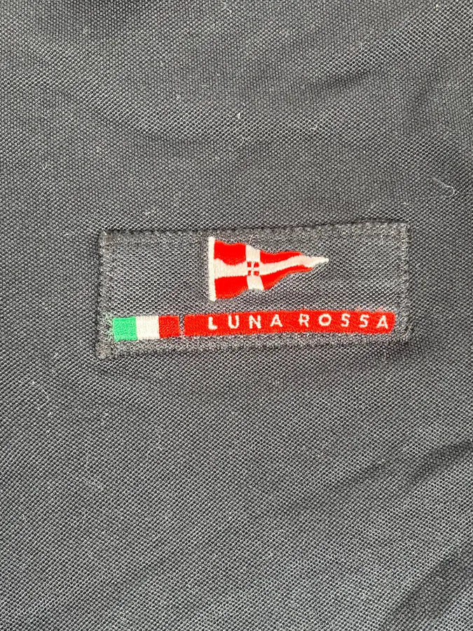 2000s Luna Rossa Black Logo Longsleeve Polo idhLfaP 8