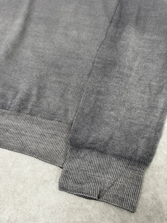 AW2009 Prada Luna Rossa Grey Gradient Classic Sweater JCDnWcn 6