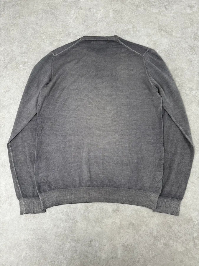 AW2009 Prada Luna Rossa Grey Gradient Classic Sweater JCDnWcn 3