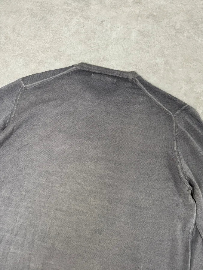 AW2009 Prada Luna Rossa Grey Gradient Classic Sweater JCDnWcn 5