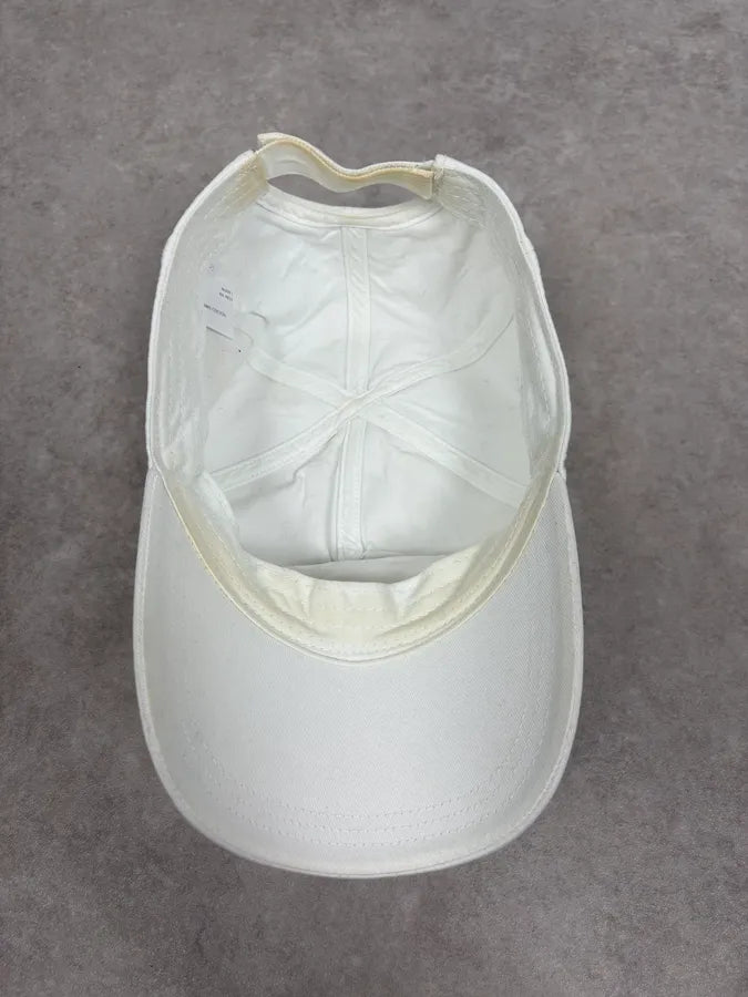 Prada Luna Rossa Pirelli White Logo Racing Cap GBHTMCk 4
