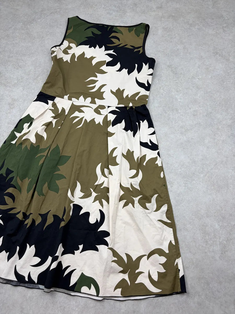 SS2006 Prada Multi-Color Floral Nylon Dress bBwCgiC 6