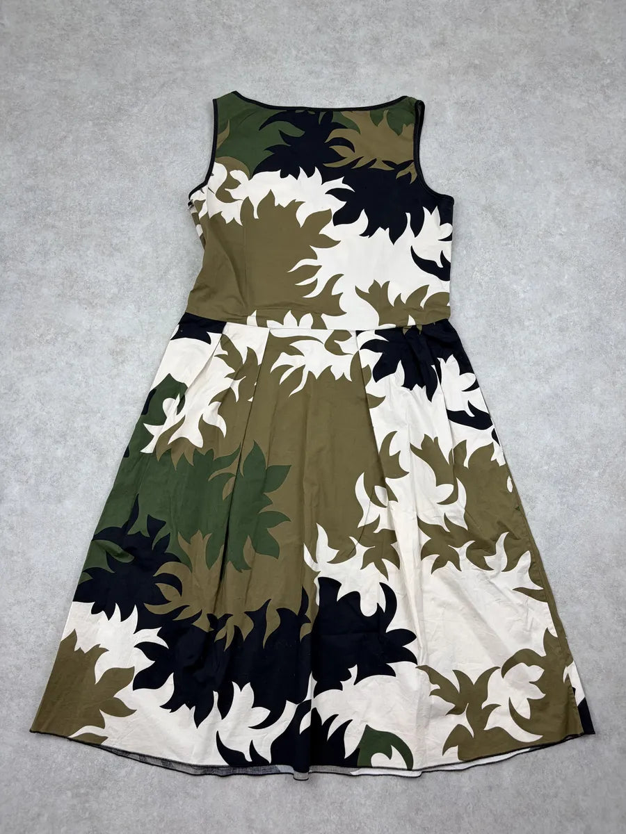 SS2006 Prada Multi-Color Floral Nylon Dress bBwCgiC 5
