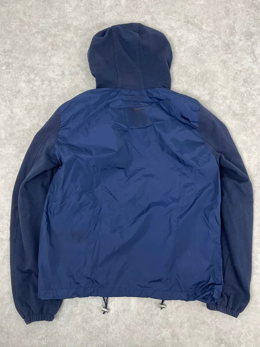 Prada Navy & Blue Hooded Zip Jacket zYSVKQe 4