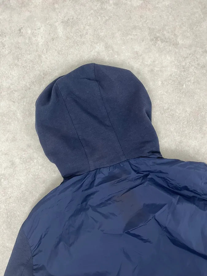 Prada Navy & Blue Hooded Zip Jacket zYSVKQe 5